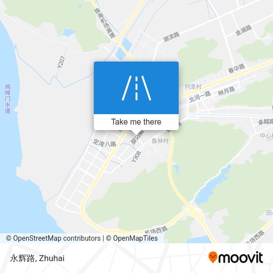 永辉路 map