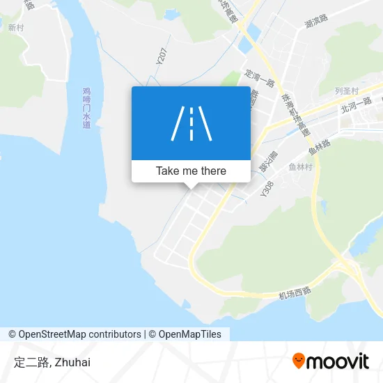 定二路 map