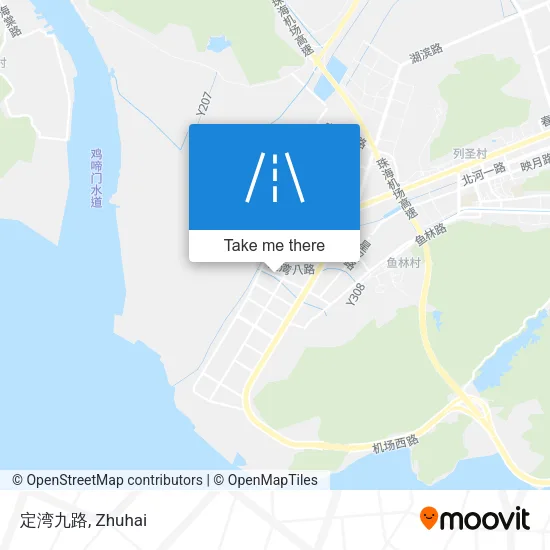 定湾九路 map