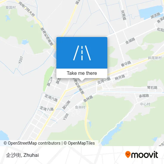 企沙街 map