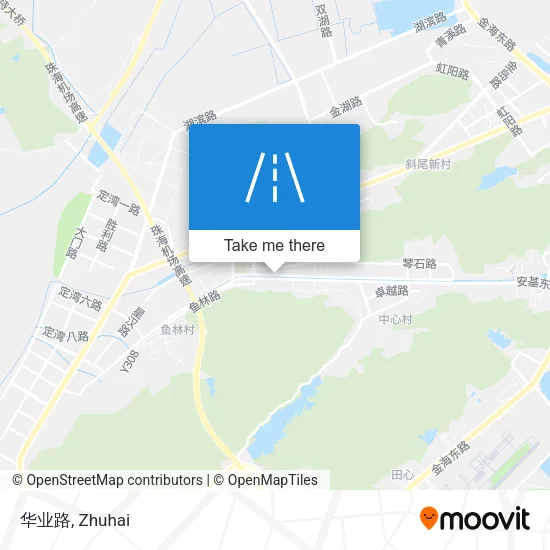 华业路 map
