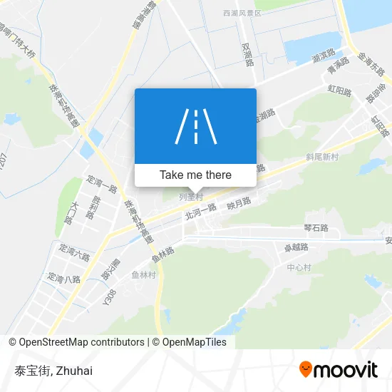 泰宝街 map