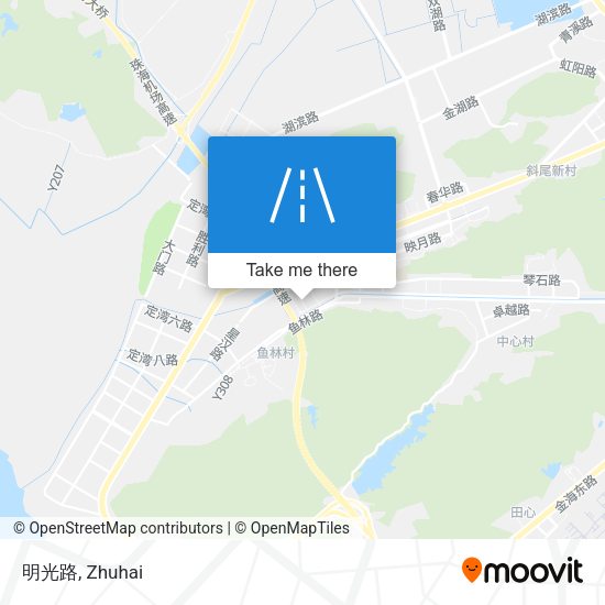 明光路 map