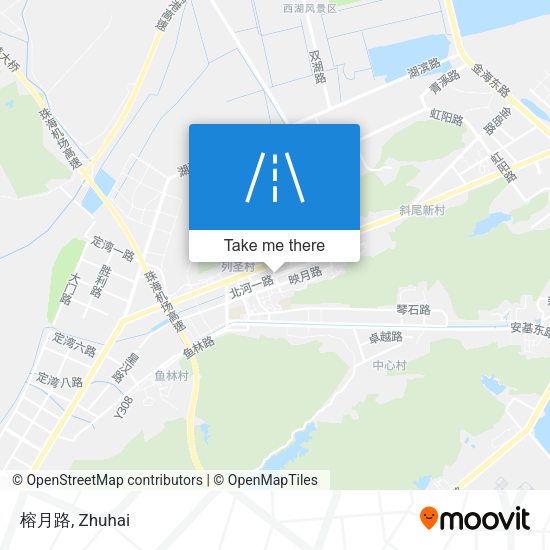 榕月路 map