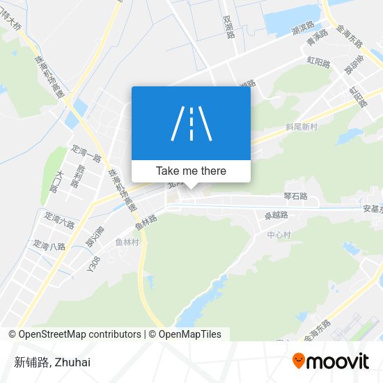 新铺路 map