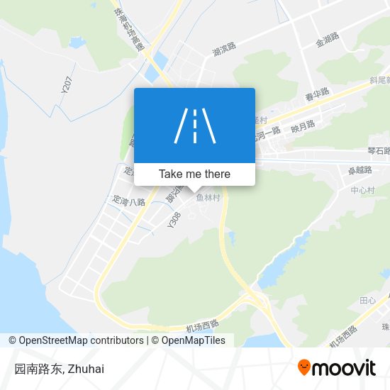 园南路东 map