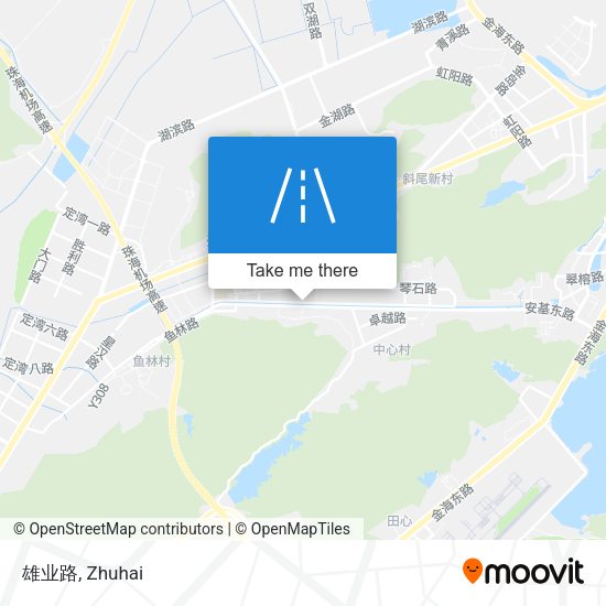雄业路 map