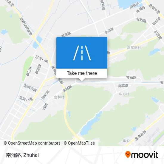 南涌路 map