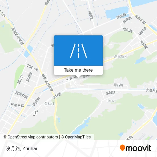 映月路 map