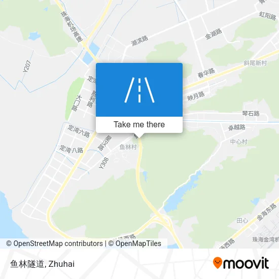 鱼林隧道 map