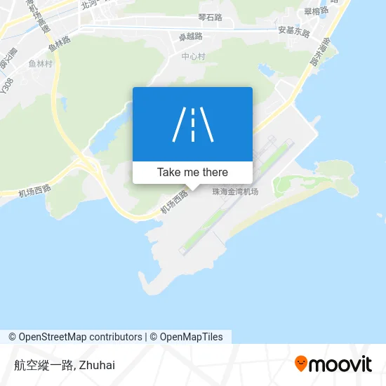 航空縱一路 map