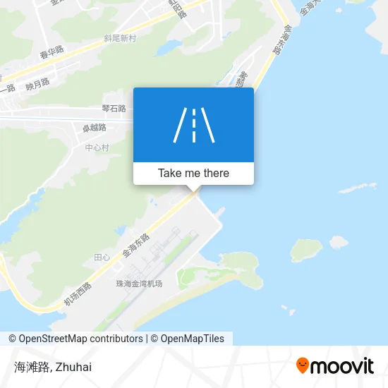 海滩路 map