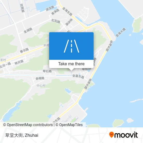 草堂大街 map