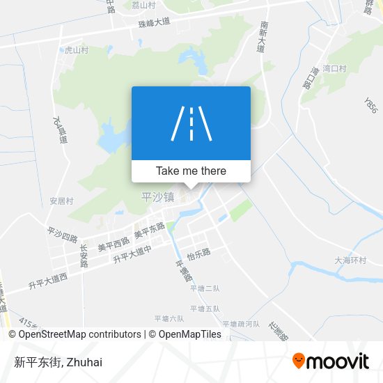 新平东街 map