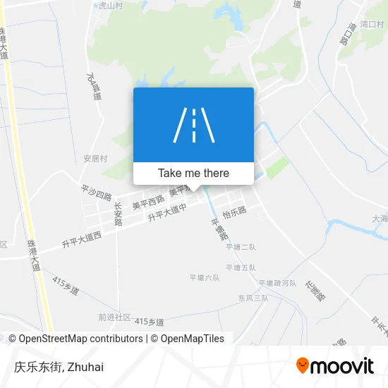 庆乐东街 map