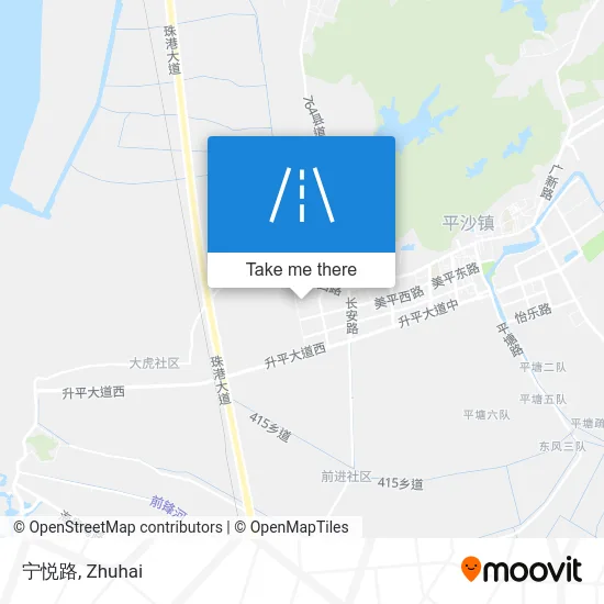 宁悦路 map