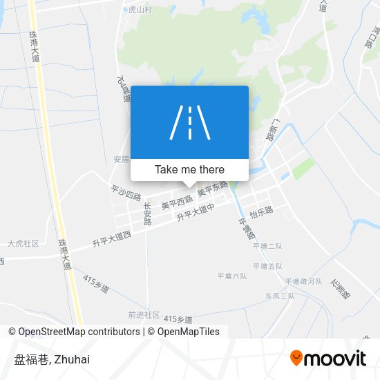 盘福巷 map
