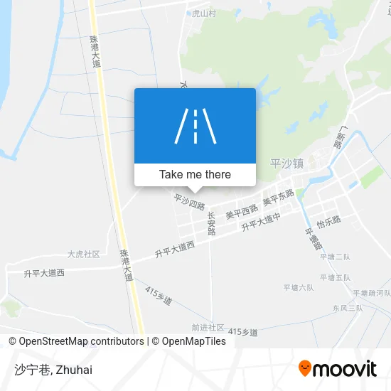 沙宁巷 map