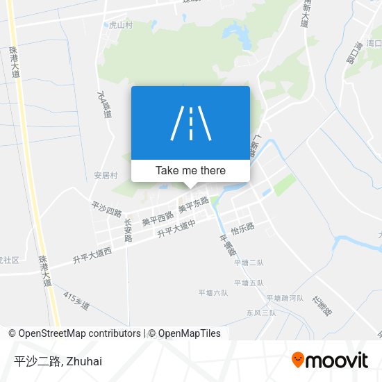 平沙二路 map