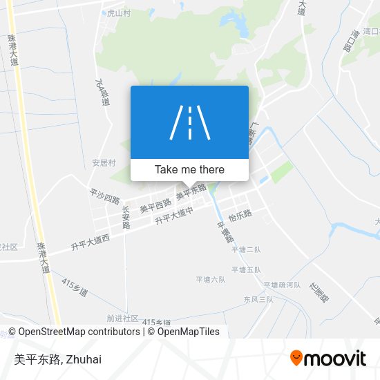 美平东路 map