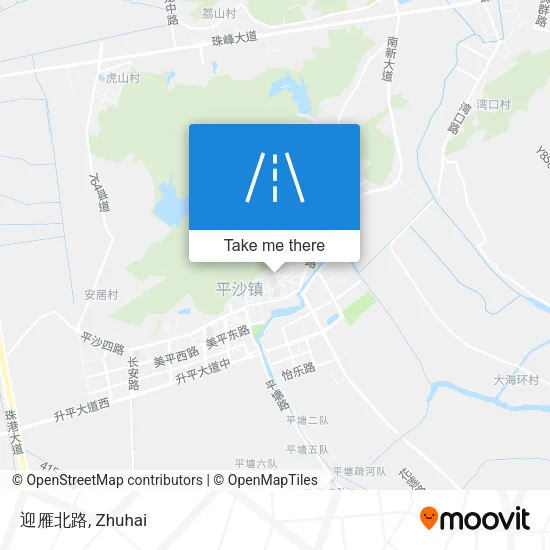 迎雁北路 map