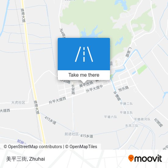 美平三街 map