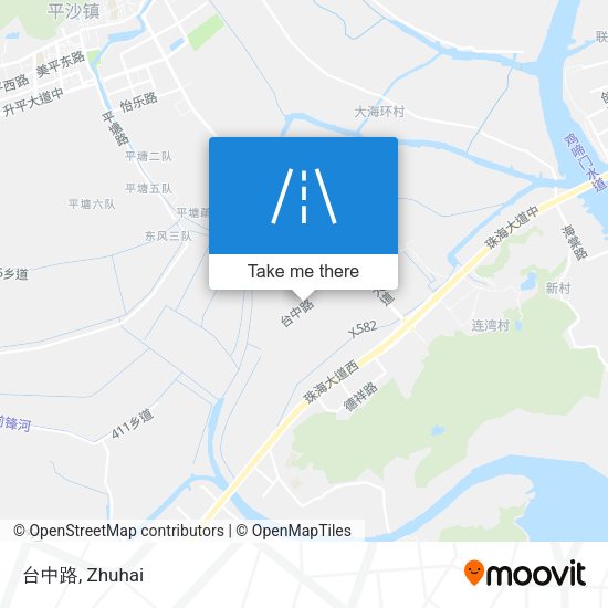 台中路 map
