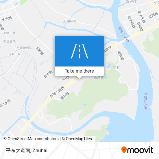 平东大道南 map