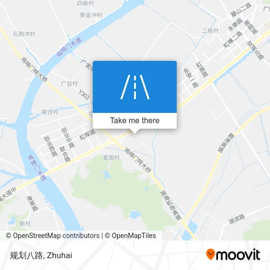 规划八路 map