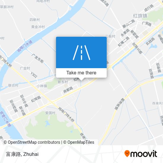 富康路 map
