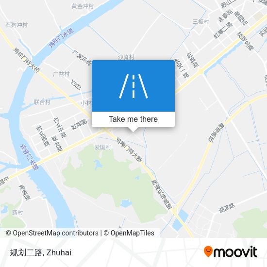 规划二路 map