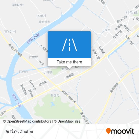 东成路 map