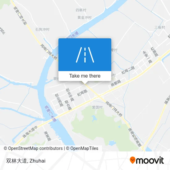双林大道 map