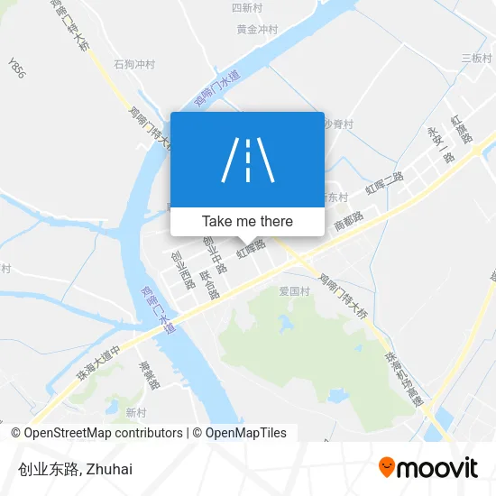 创业东路 map