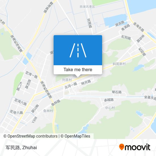 军民路 map
