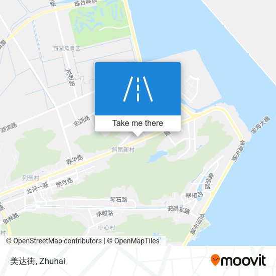 美达街 map