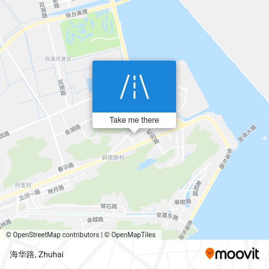 海华路 map