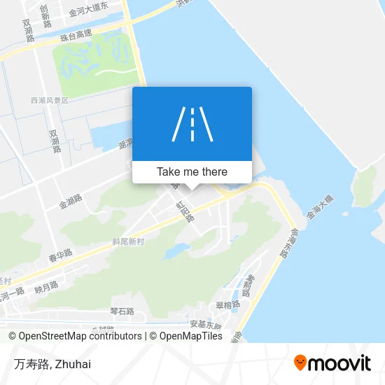 万寿路 map