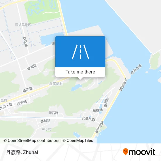 丹霞路 map
