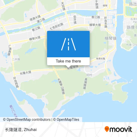 长隆隧道 map