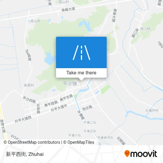 新平西街 map