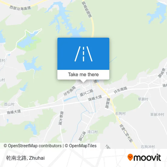 乾南北路 map