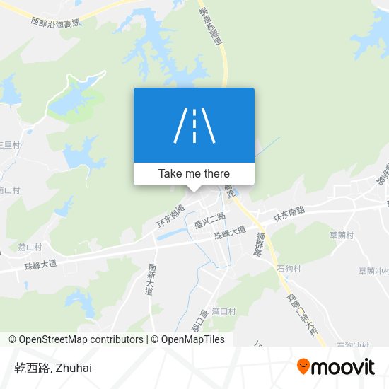 乾西路 map