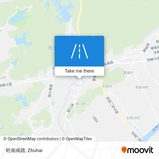 乾南南路 map