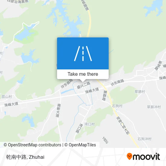 乾南中路 map