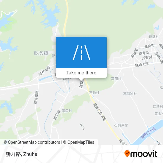 狮群路 map