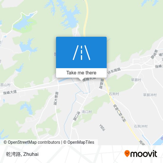 乾湾路 map