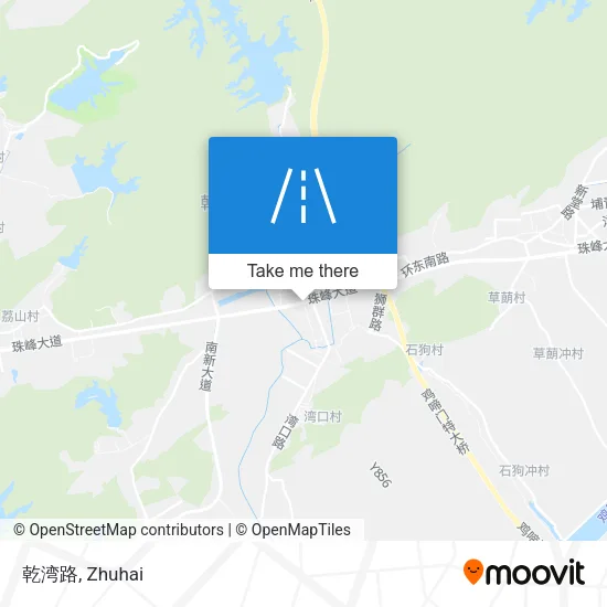 乾湾路 map
