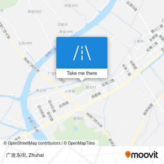 广发东街 map