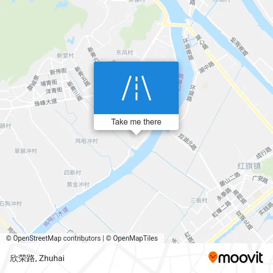 欣荣路 map